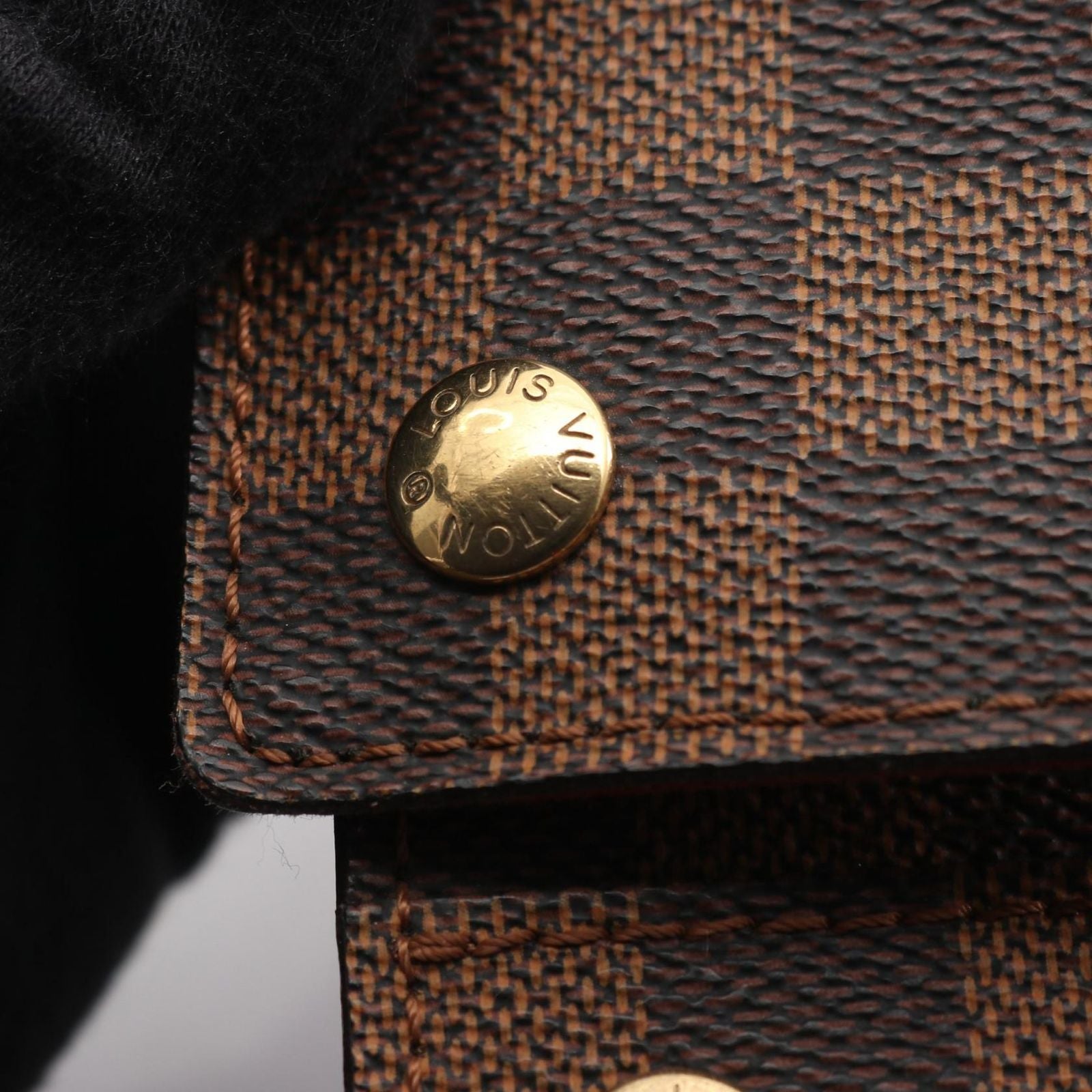 Louis Vuitton Shoulder Bag Portobello Canvas Leather — view 6