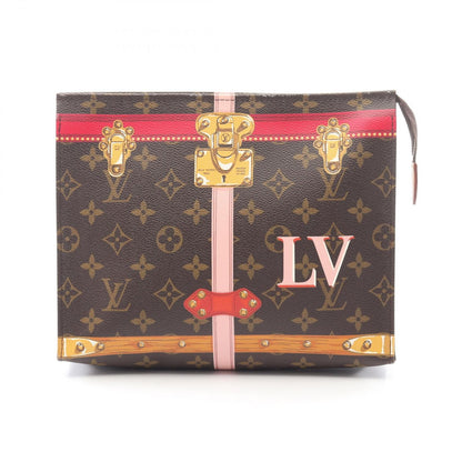 Louis Vuitton Clutch Poche Toilette 26 Monogram Canvas Leather