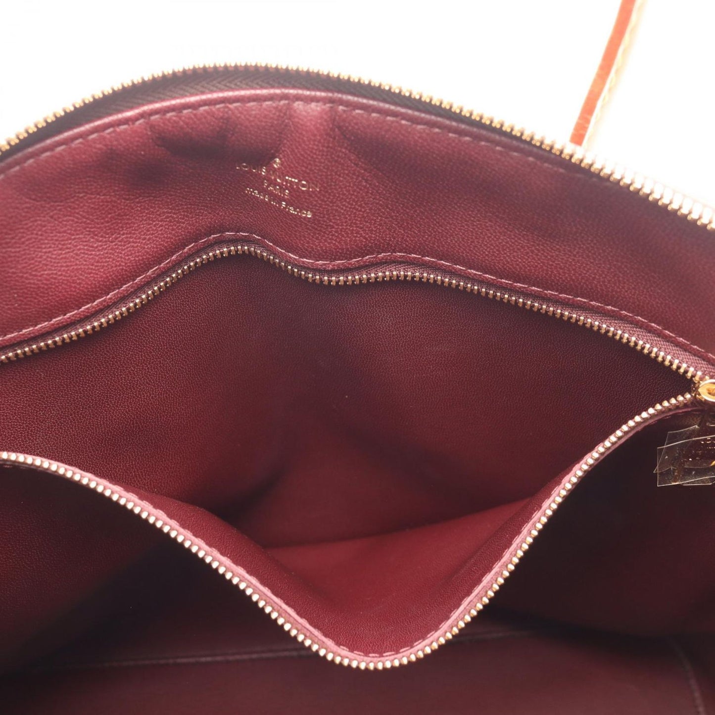 Louis Vuitton Handbag Lockit MM Canvas Leather — view 6