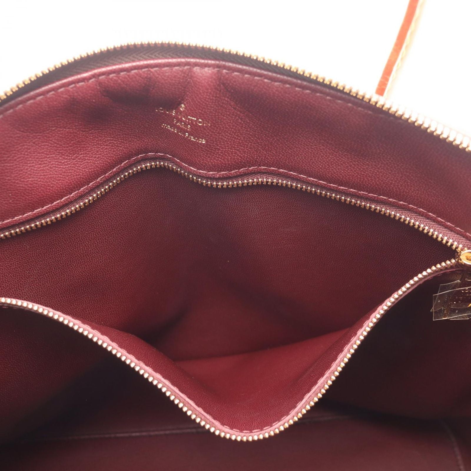 Louis Vuitton Handbag Lockit MM Canvas Leather — view 6