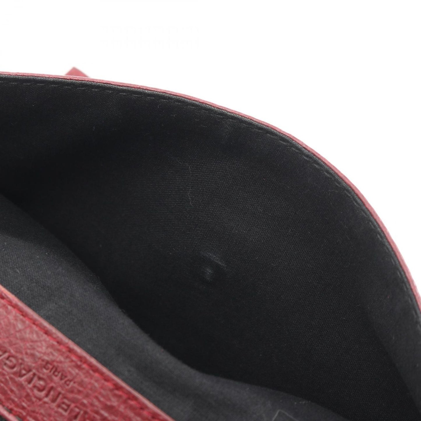 Balenciaga Clutch Giant Envelope Wine Red Leather 2-Way — view 6