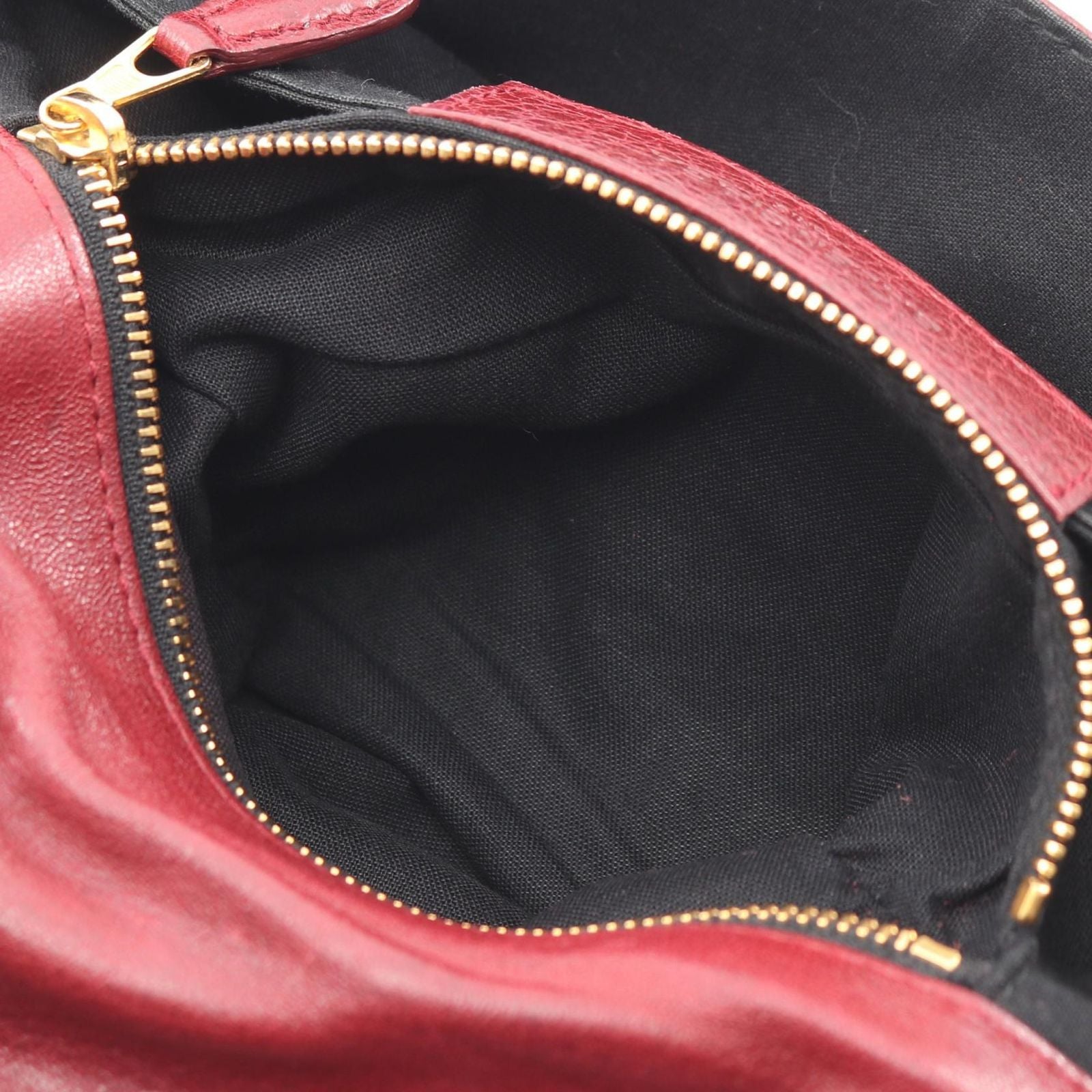 Balenciaga Clutch Giant Envelope Wine Red Leather 2-Way — view 8