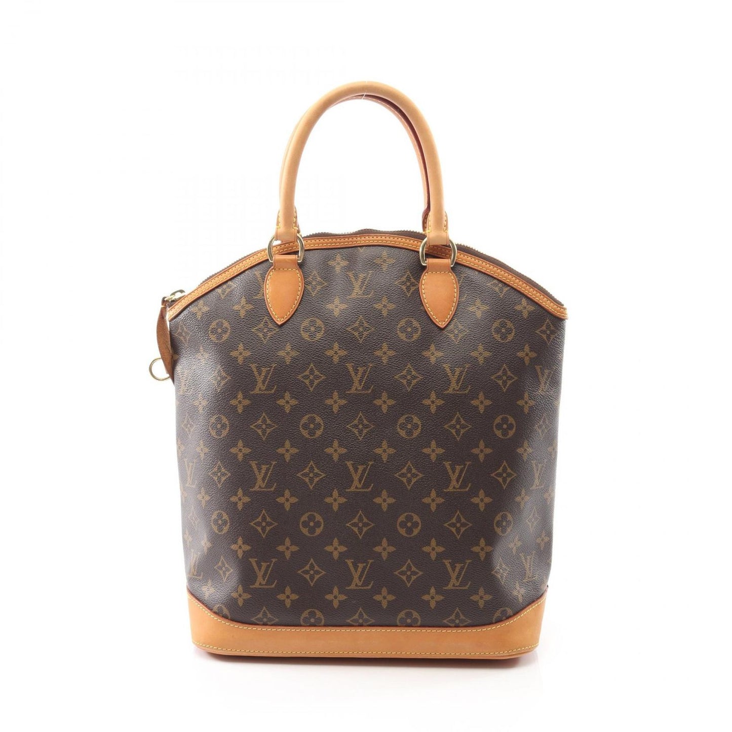 Louis Vuitton Handbag Lockit Vertical Canvas Leather