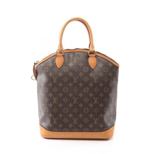 Louis Vuitton Handbag Lockit Vertical Canvas Leather