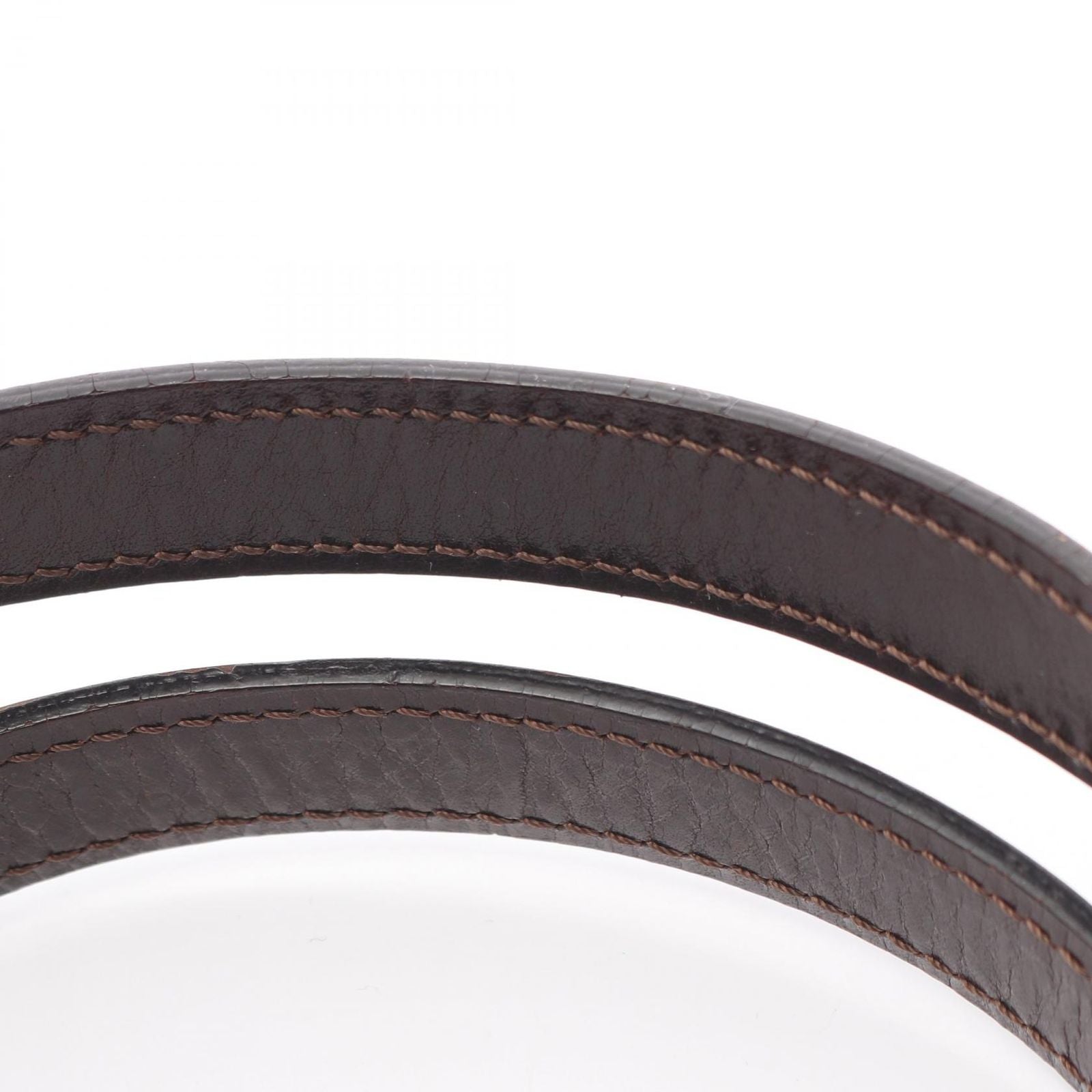 Fendi Handbag Zucca Black Brown Canvas Leather — view 6