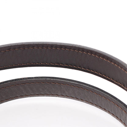 Fendi Handbag Zucca Black Brown Canvas Leather — view 6