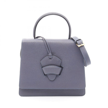 Loewe Handbag Barcelona Dark Blue Leather