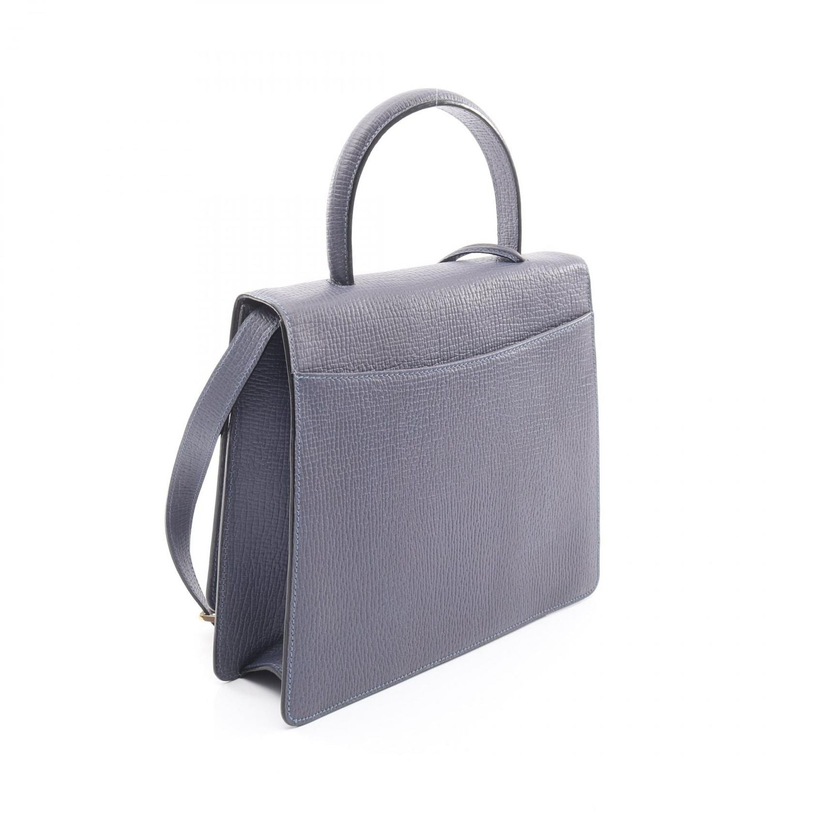 Loewe Handbag Barcelona Dark Blue Leather — view 2