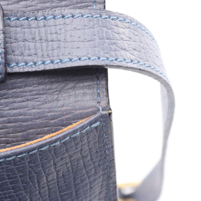 Loewe Handbag Barcelona Dark Blue Leather — view 9