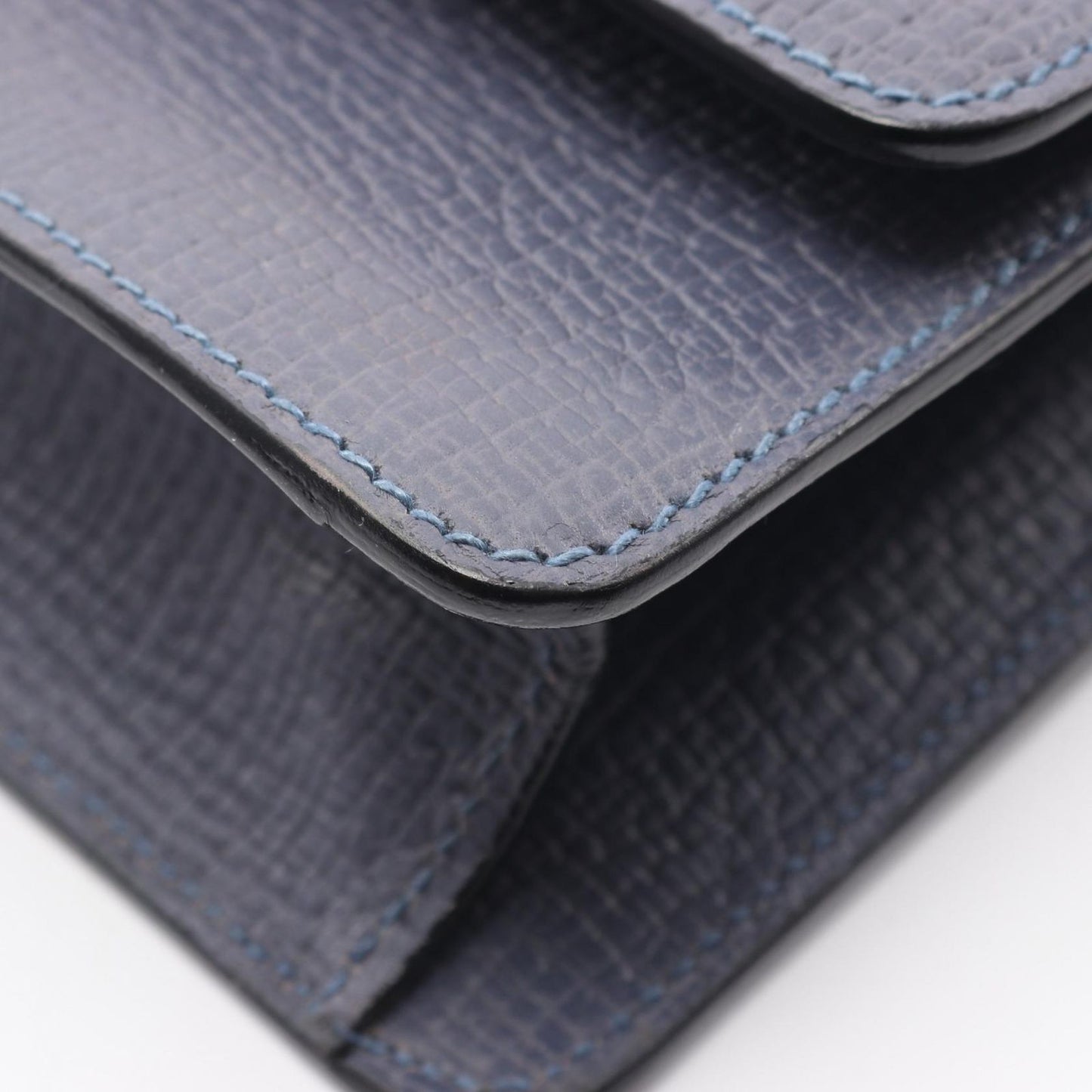 Loewe Handbag Barcelona Dark Blue Leather — view 5
