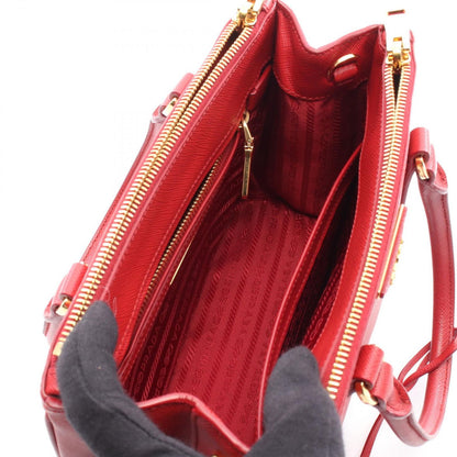 Prada Handbag Galleria Red Leather 2-Way — view 3