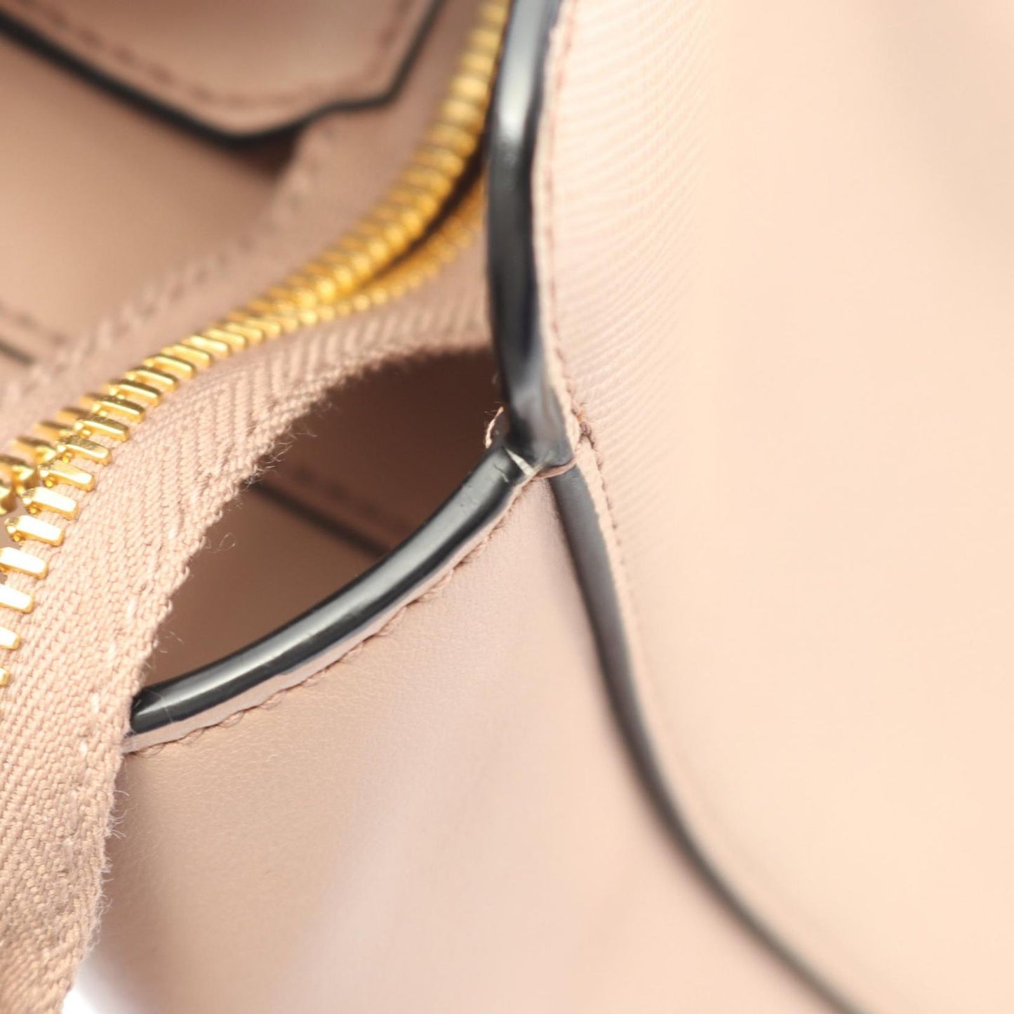 Prada Tote Pink Beige Saffiano Leather Galleria 2-Way — view 5