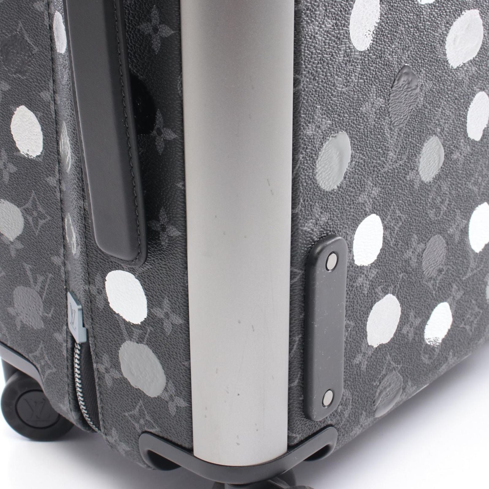 Louis Vuitton Travel Bag Yayoi Kusama Horizon 55 Monogram Eclipse Canvas — view 7