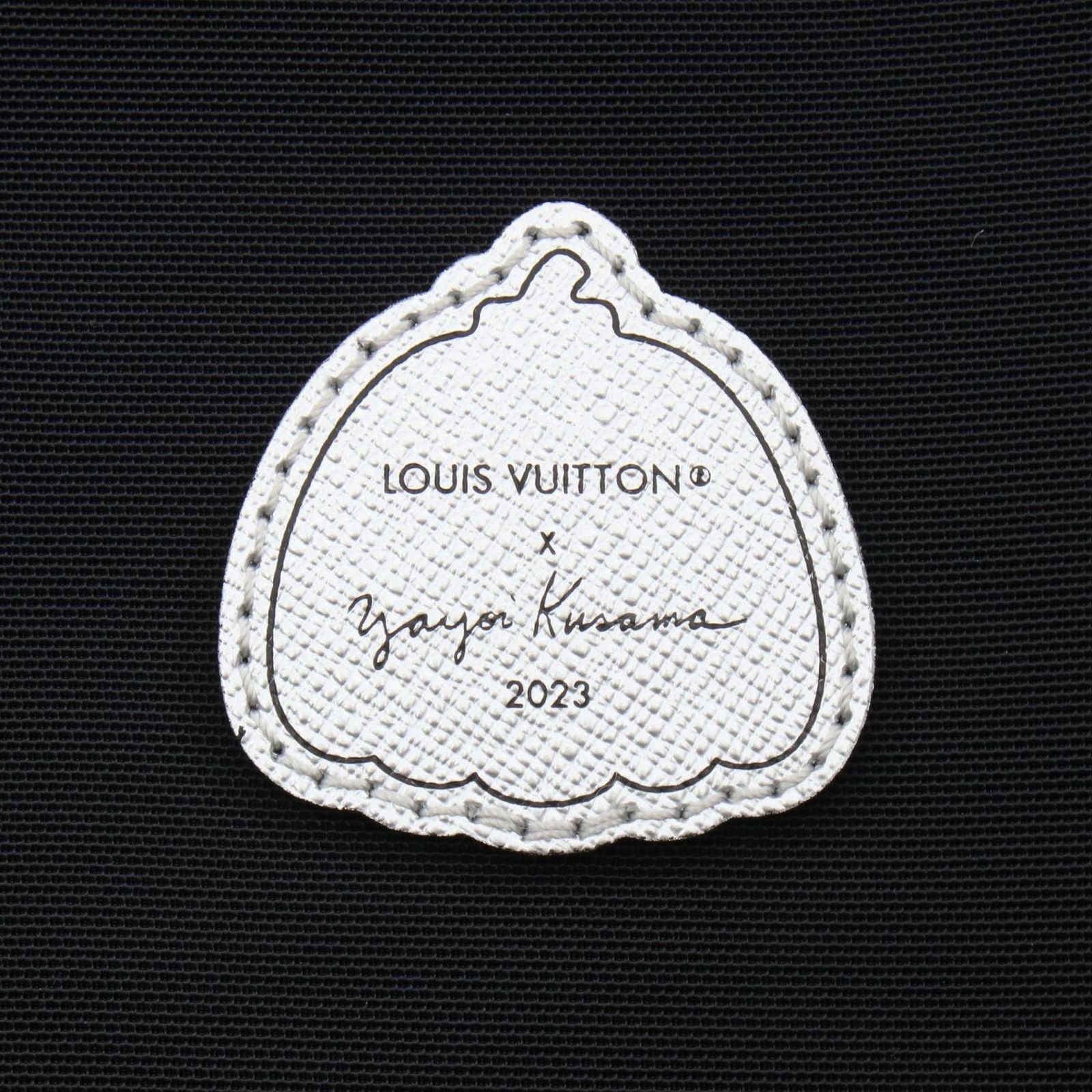 Louis Vuitton Travel Bag Yayoi Kusama Horizon 55 Monogram Eclipse Canvas — view 4