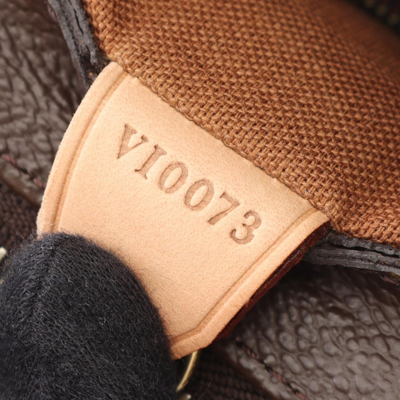 Louis Vuitton Shoulder Bag Cabas Piano Canvas Leather — view 5