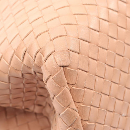 Bottega Veneta Tote Intrecciato Pink Beige Leather — view 7
