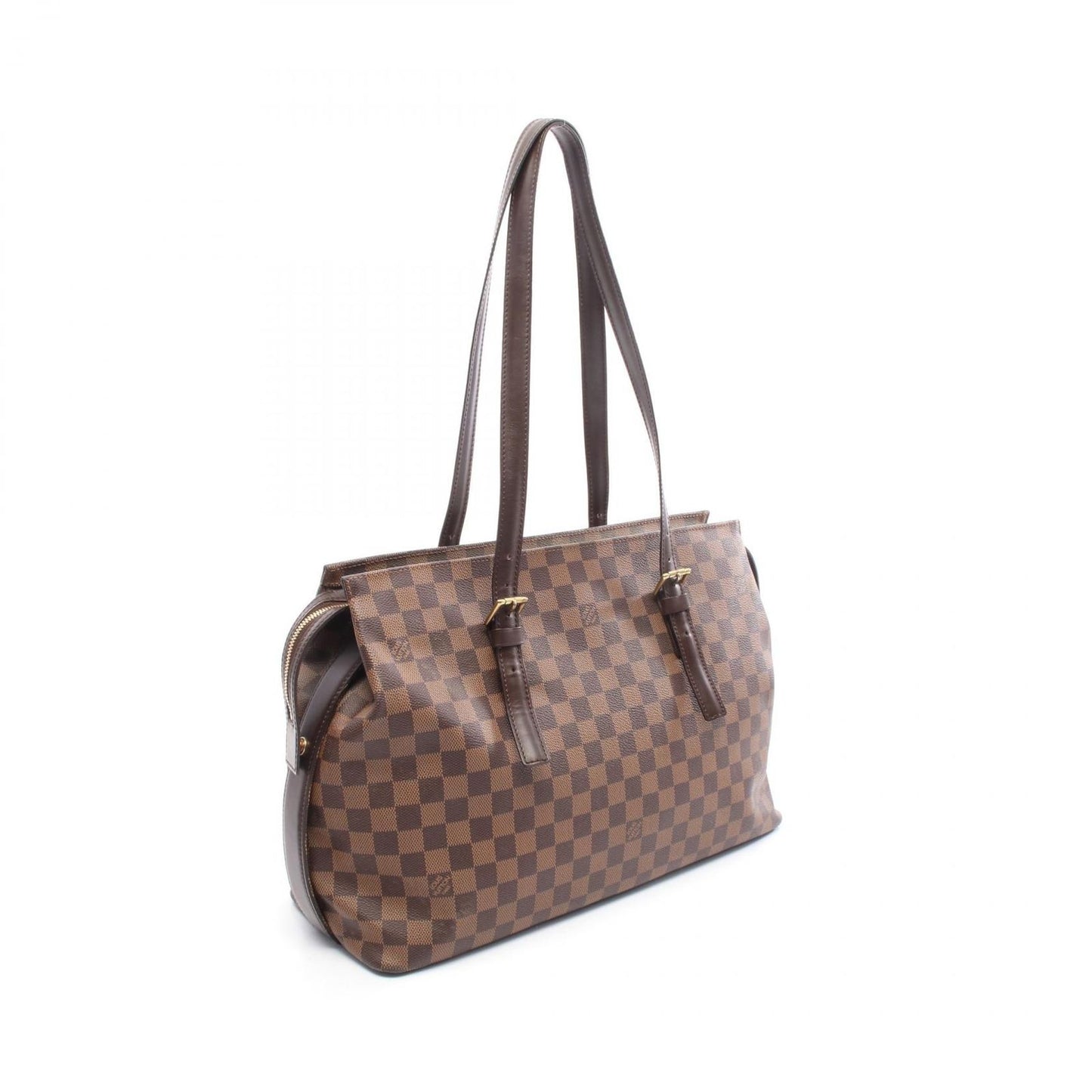 Louis Vuitton Tote Chelsea Canvas Leather — view 2