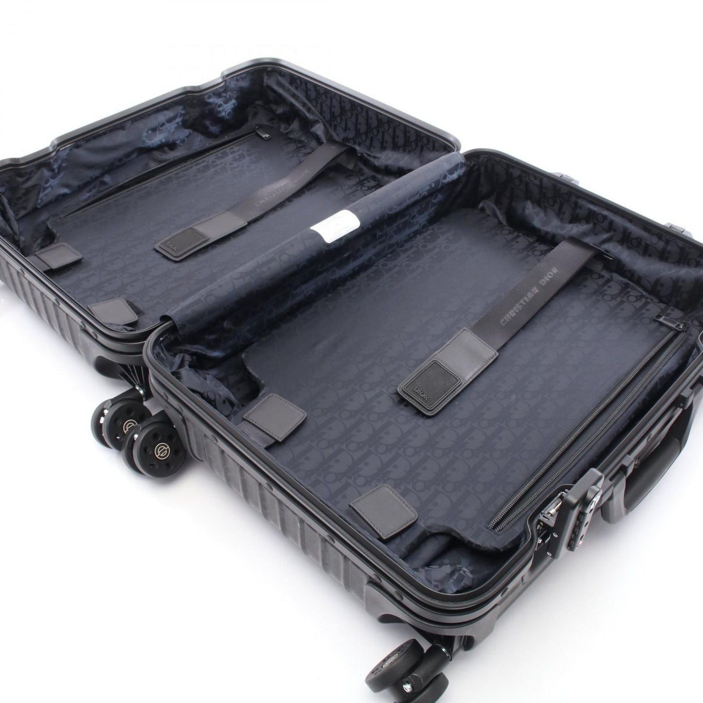 Dior Travel Bag Rimowa Oblique Black Carry Case — view 3