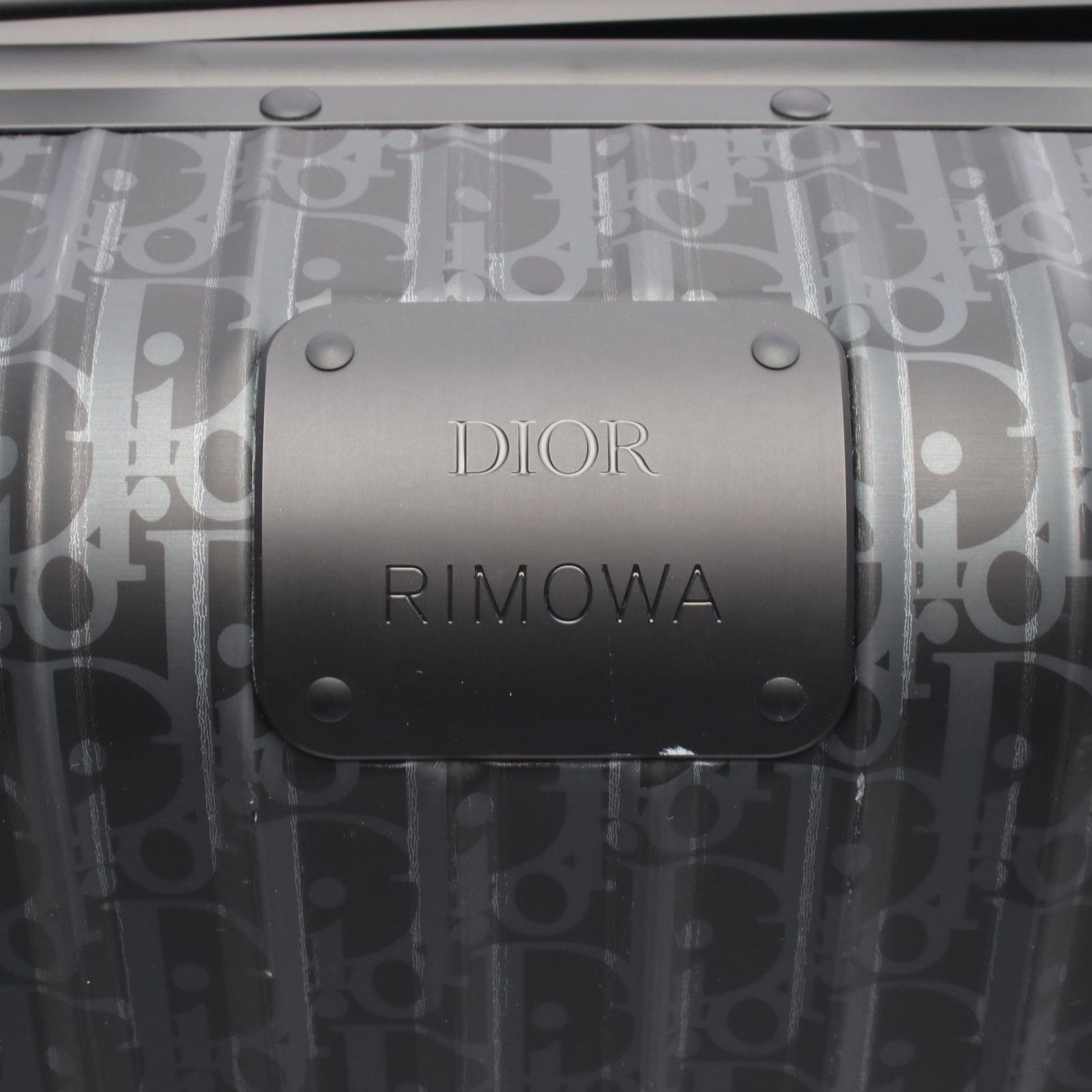 Dior Travel Bag Rimowa Oblique Black Carry Case — view 4