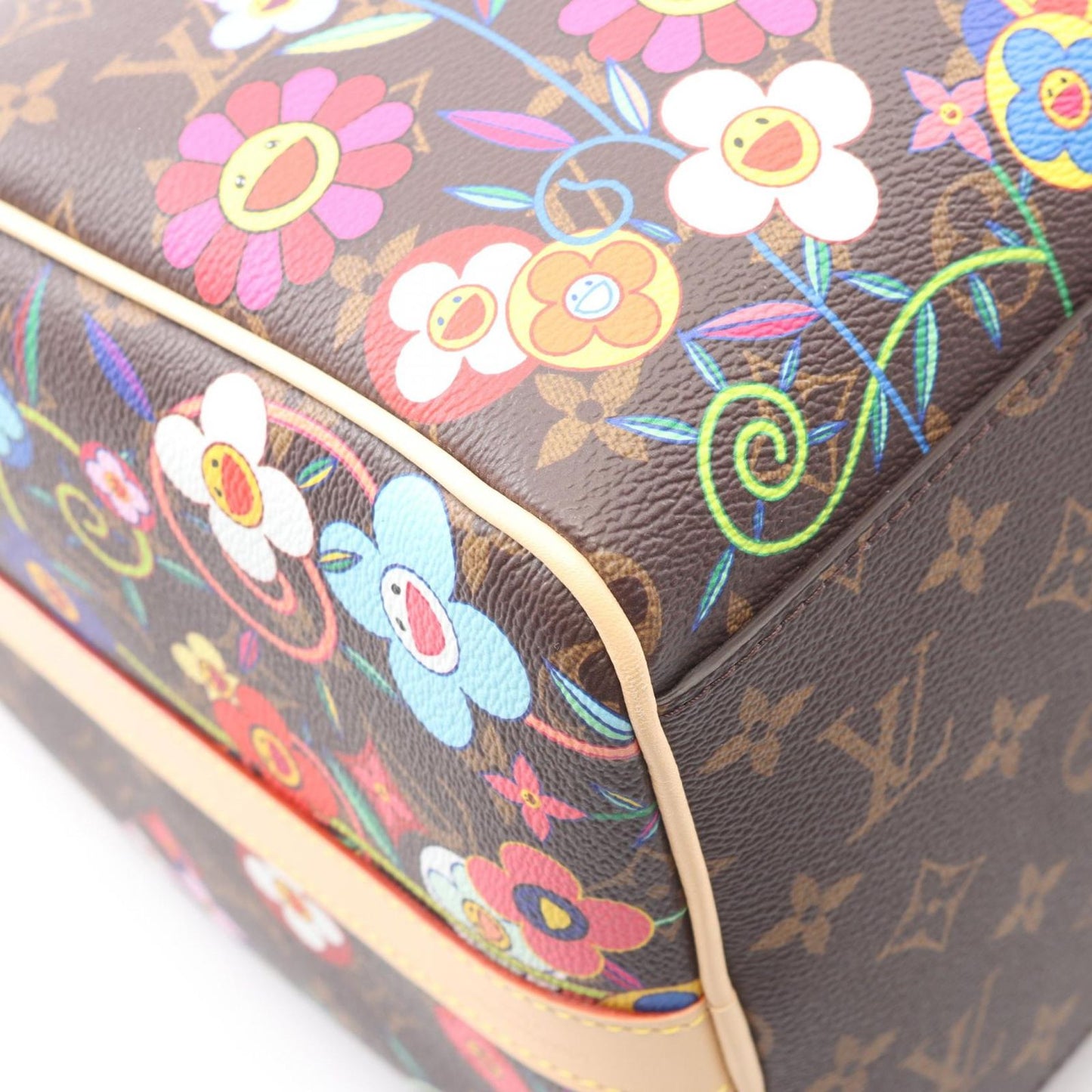 Louis Vuitton Boston Bag Takashi Murakami Keepall Bandouliere 45 Monogram — view 6