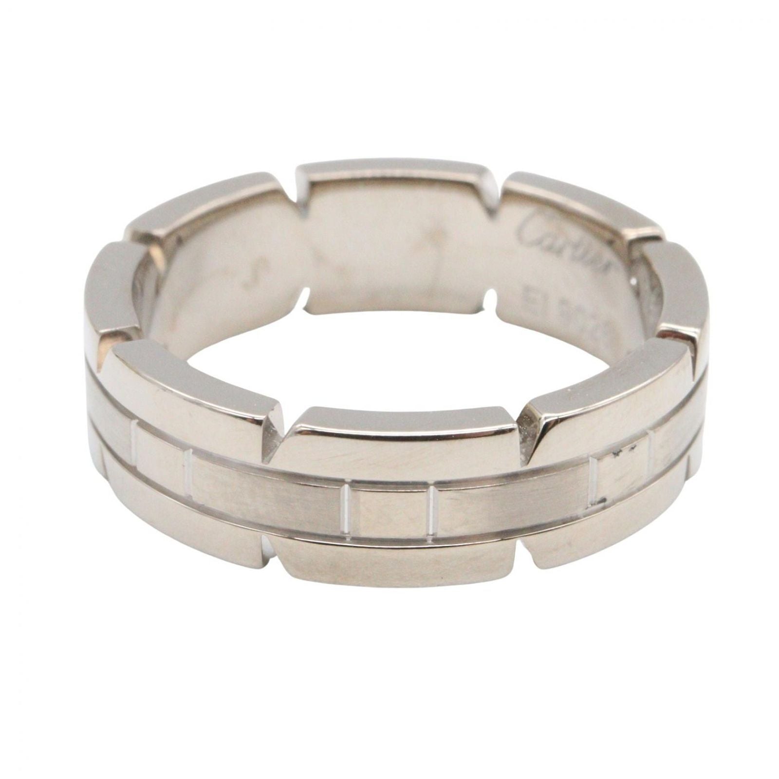 Cartier Ring Tank Francaise Small 18k White Gold — view 3