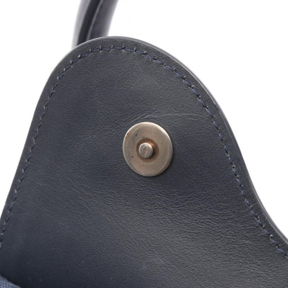 Dior Boston Bag Denim Tears Rango 50 Oblique Peace Sign Navy Canvas — view 8