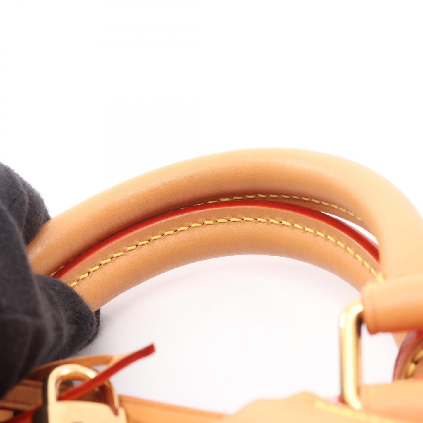Louis Vuitton Handbag Speedy P9 Bandouliere 25 Rouge Canvas Leather — view 6