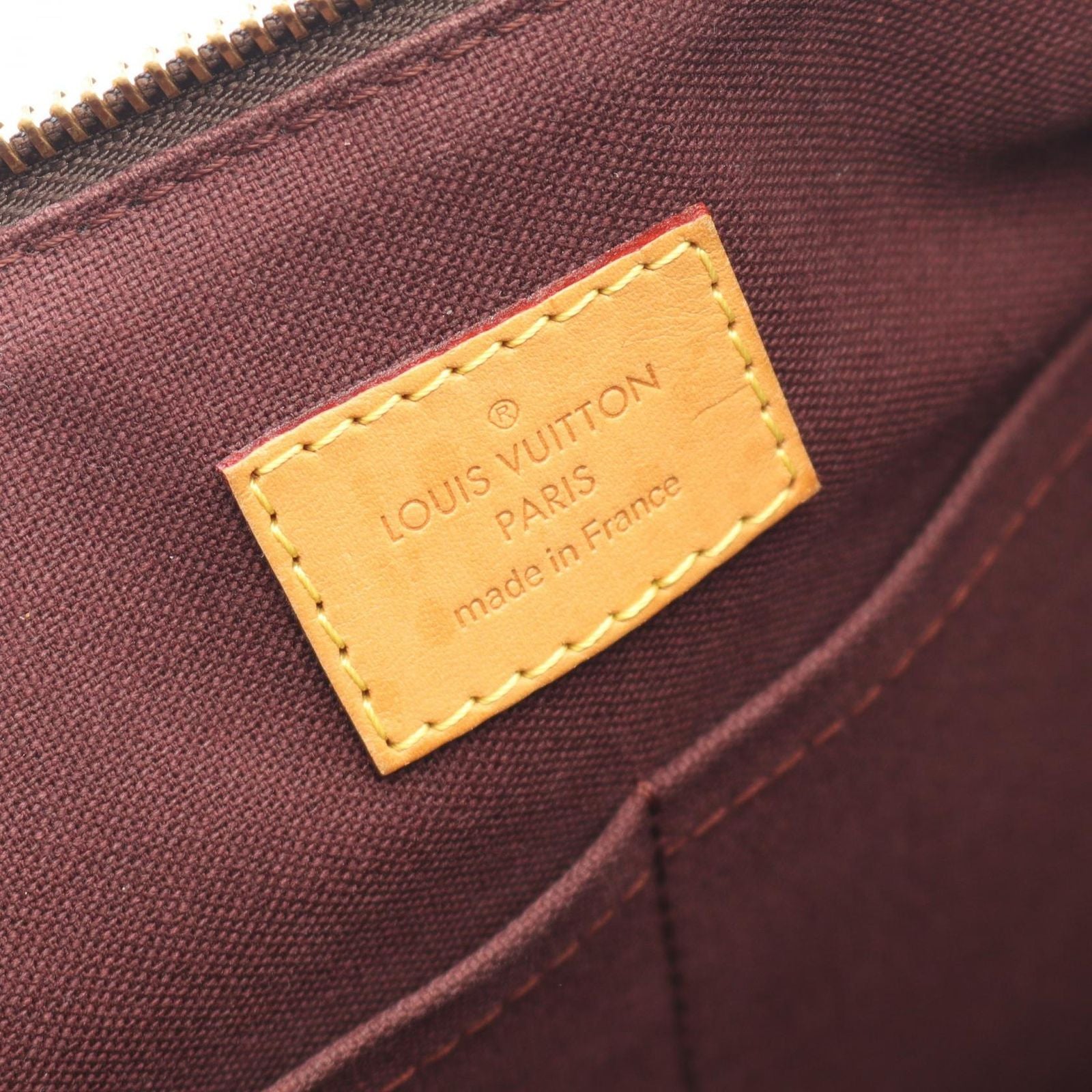 Louis Vuitton Tote Jena PM Canvas Leather — view 4