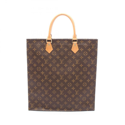 Louis Vuitton Tote Sac Plat Canvas Leather Sac Pla