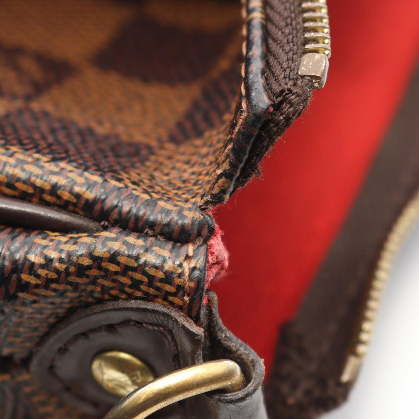 Louis Vuitton Handbag Canvas Leather — view 8
