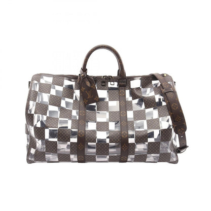 Louis Vuitton Boston Bag Keepall Bandouliere 50 Monogram Chess Canvas