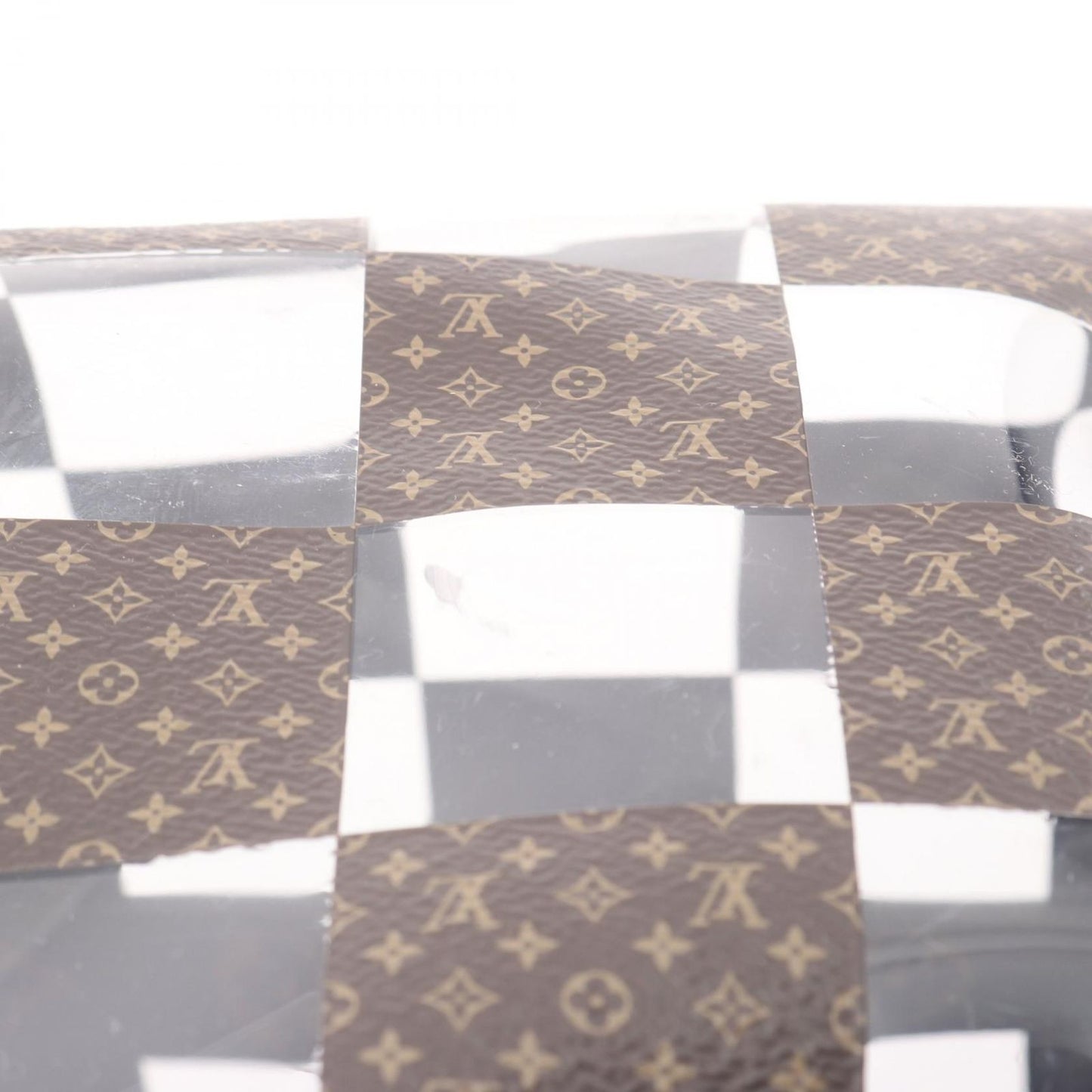 Louis Vuitton Boston Bag Keepall Bandouliere 50 Monogram Chess Canvas — view 7