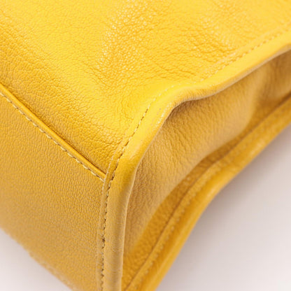Balenciaga Handbag Classic Metallic Edge City Yellow Leather — view 5
