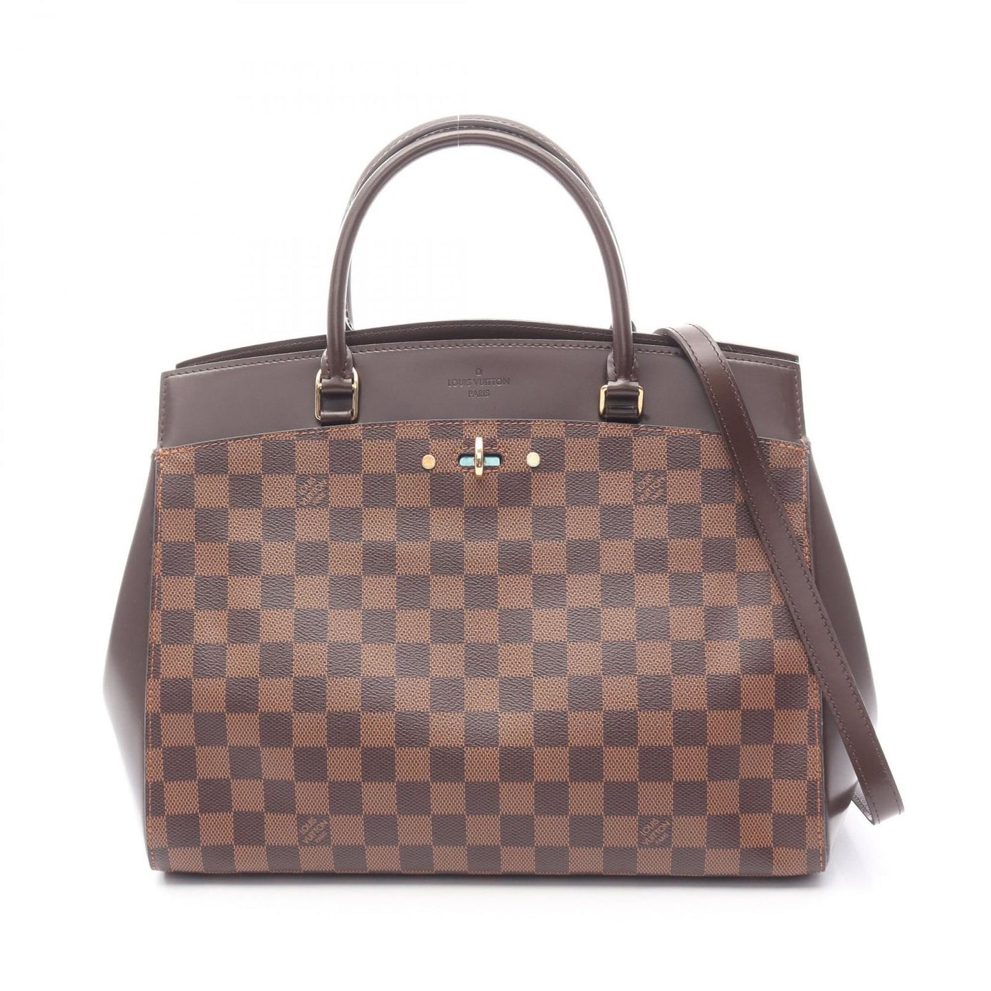 Louis Vuitton Handbag Rivoli MM Canvas Leather