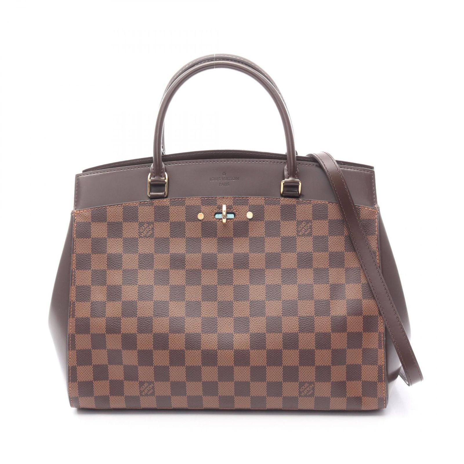Louis Vuitton Handbag Rivoli MM Canvas Leather