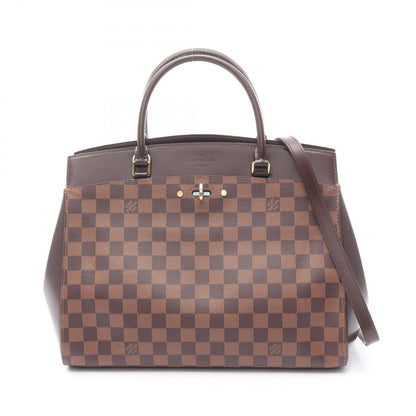 Louis Vuitton Handbag Rivoli MM Canvas Leather