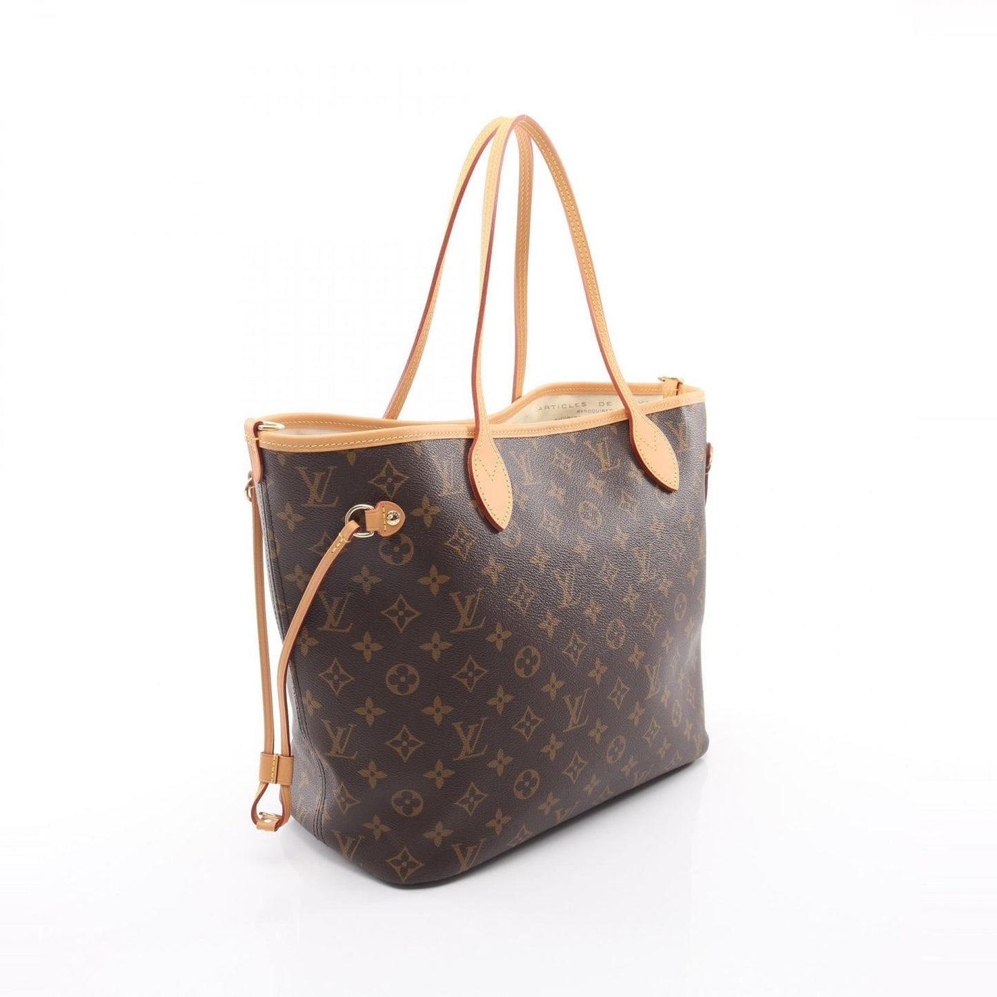 Louis Vuitton Tote Neverfull Inside Out MM Monogram Canvas Leather — view 2