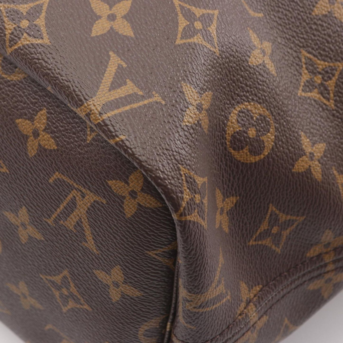 Louis Vuitton Tote Neverfull Inside Out MM Monogram Canvas Leather — view 5