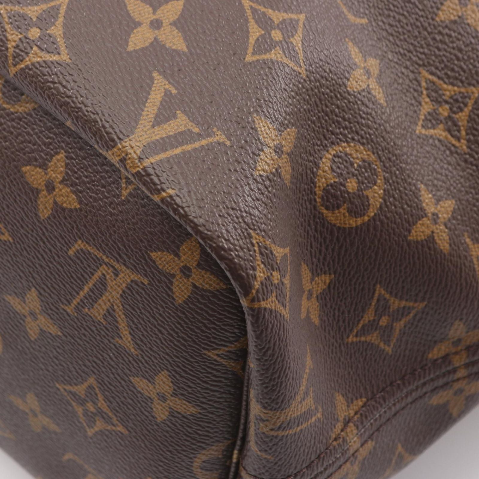 Louis Vuitton Tote Neverfull Inside Out MM Monogram Canvas Leather — view 5