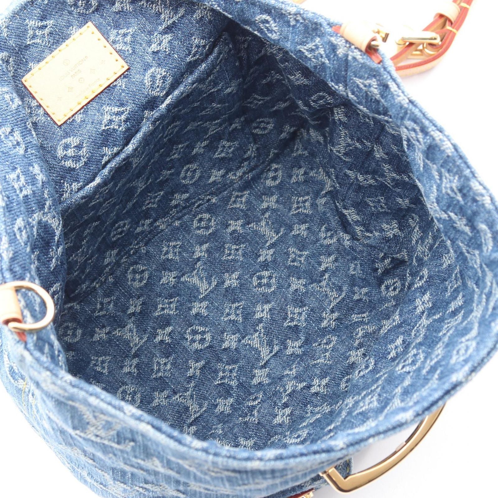 Louis Vuitton Backpack Venice Monogram Denim Blue — view 3
