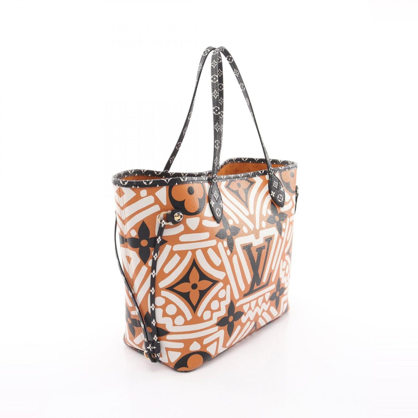 Louis Vuitton Tote Neverfull MM LV Crafty Monogram Giant Cles Mucaramel Canvas — view 2