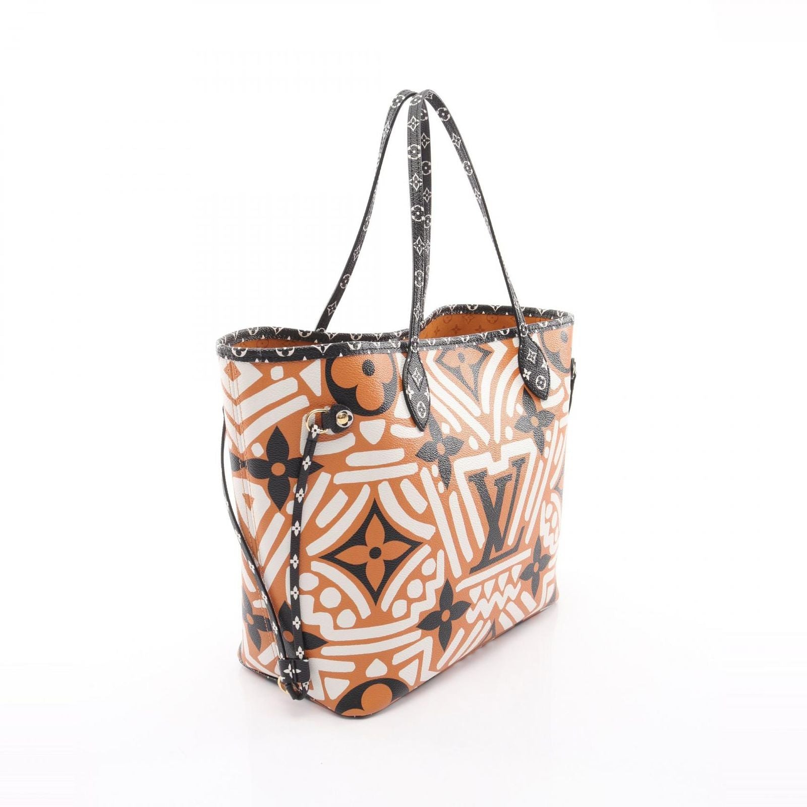 Louis Vuitton Tote Neverfull MM LV Crafty Monogram Giant Cles Mucaramel Canvas — view 2