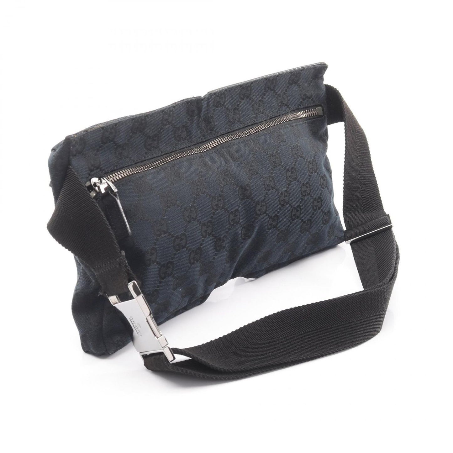 Gucci Waist Bag GG Canvas Black — view 2