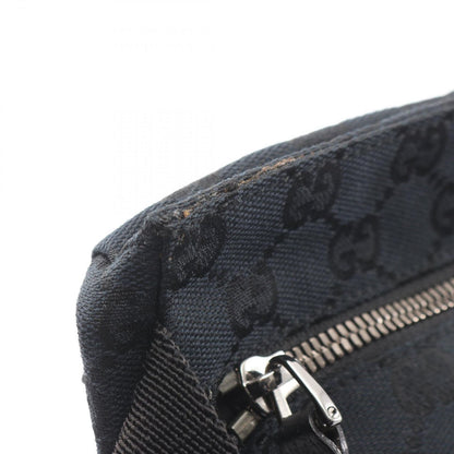 Gucci Waist Bag GG Canvas Black — view 8