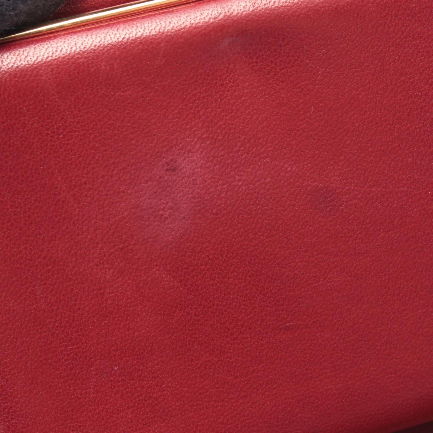 Chanel Hook Wallet CC Logo Red Leather Calf CC Clasp — view 7