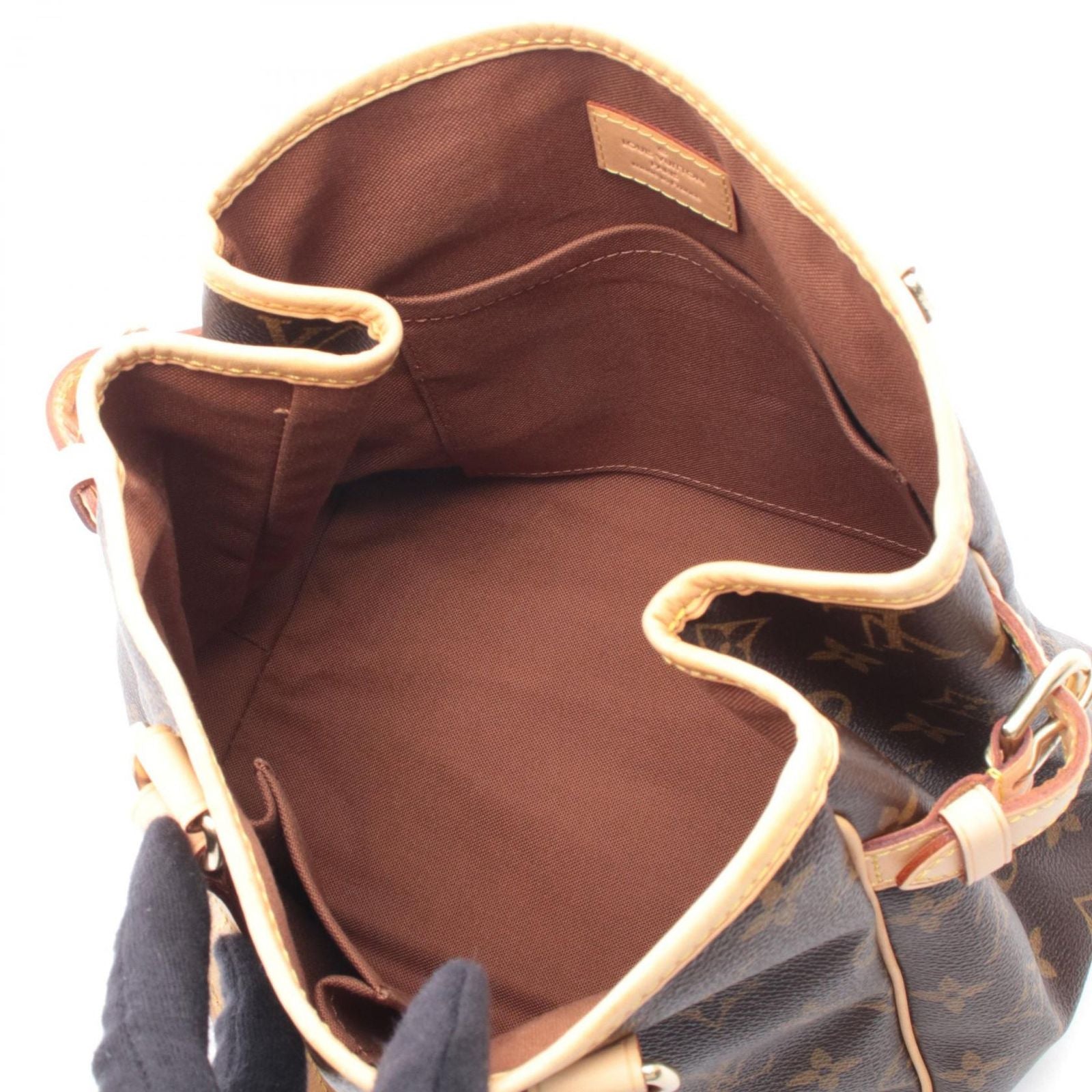 Louis Vuitton Handbag Batignolles Canvas Leather — view 3