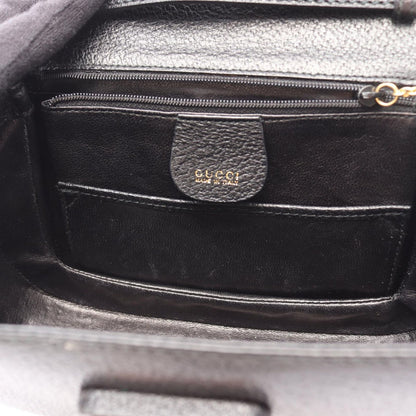 Gucci Handbag Bamboo Black Leather 2-Way — view 5