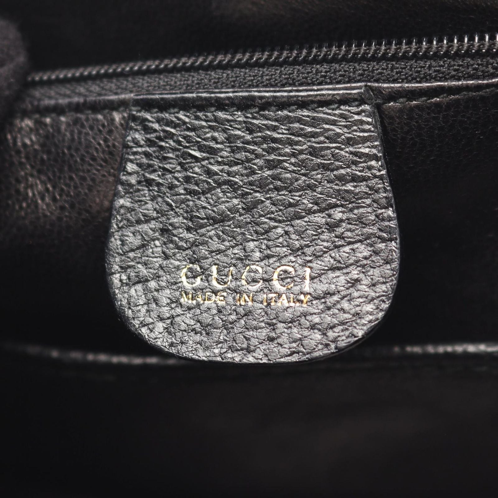 Gucci Handbag Bamboo Black Leather 2-Way — view 4