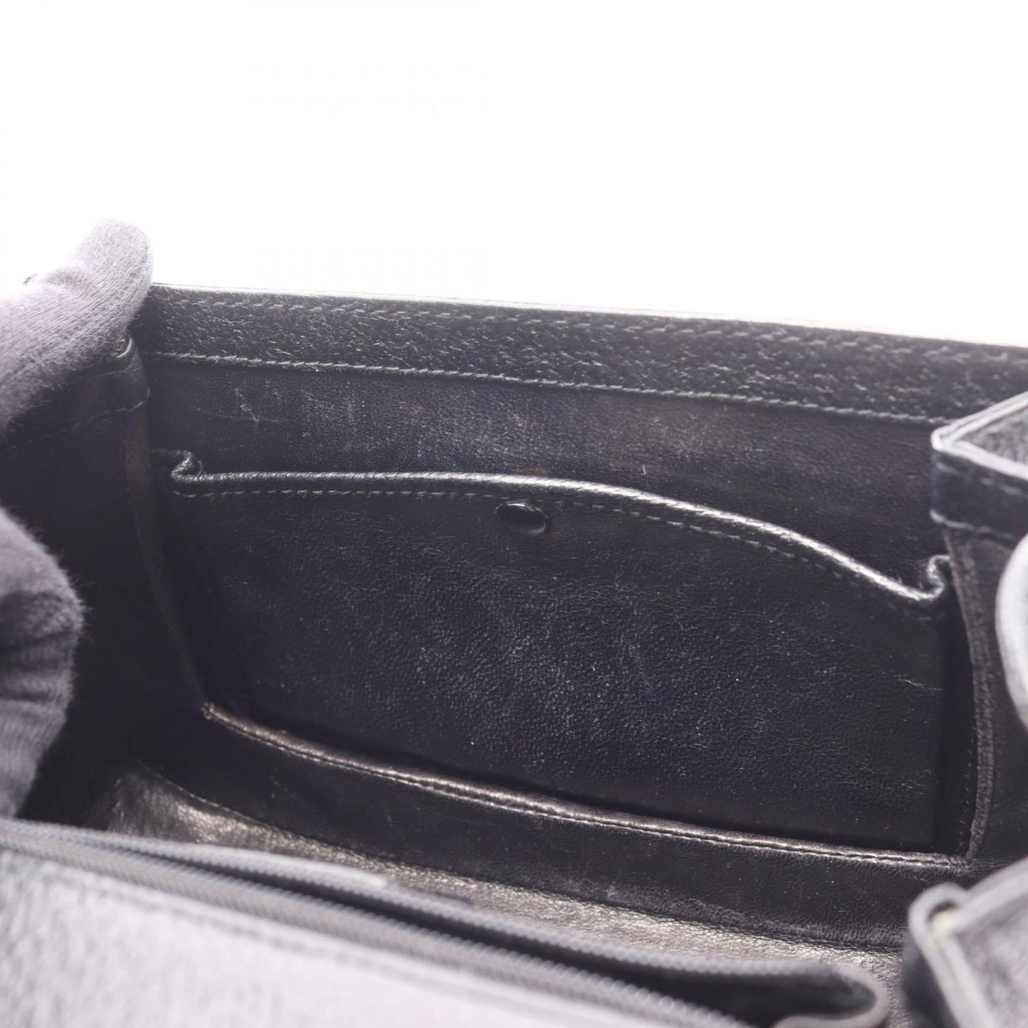 Gucci Handbag Bamboo Black Leather 2-Way — view 6