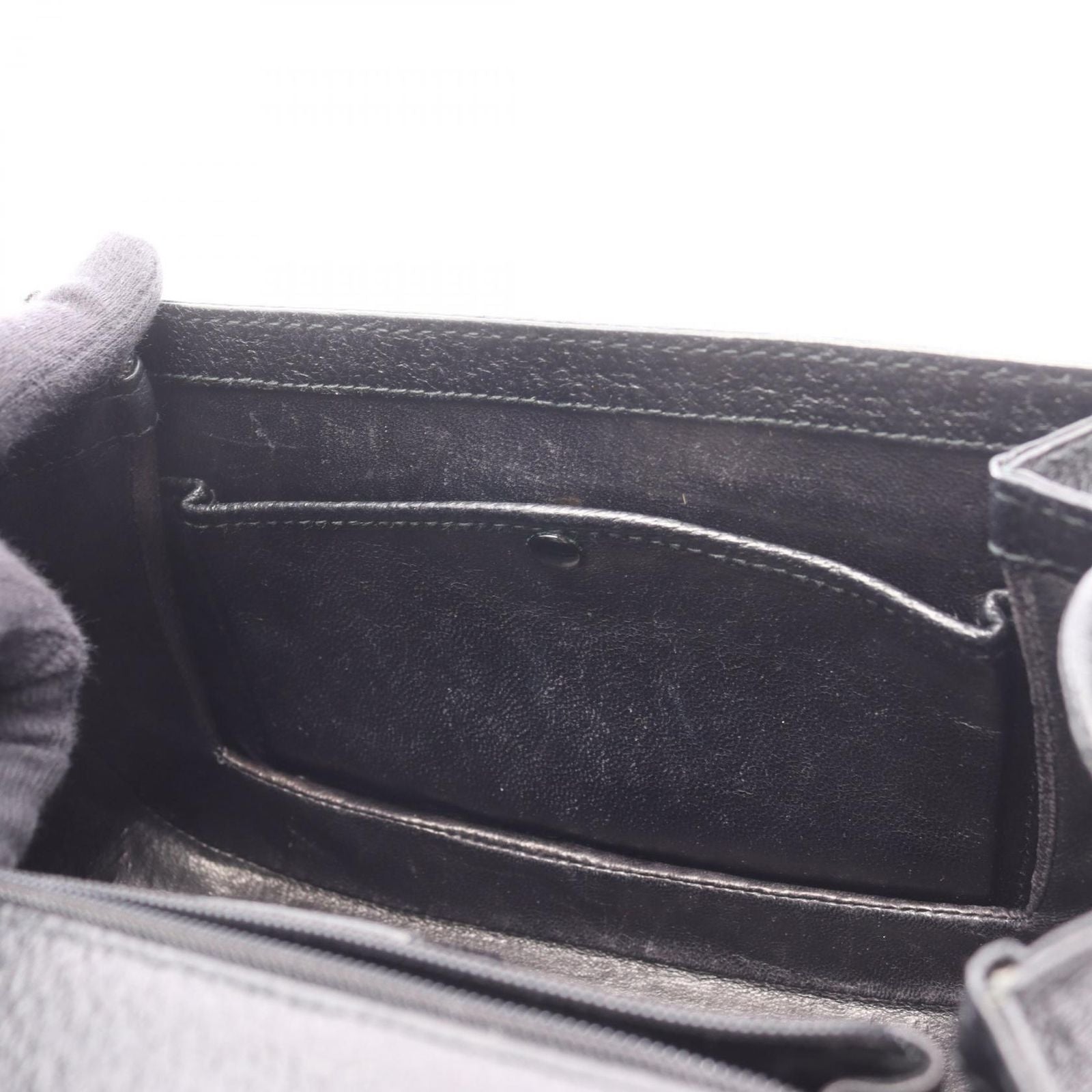 Gucci Handbag Bamboo Black Leather 2-Way — view 6